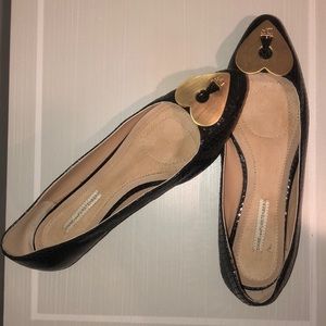 Heart Locket Flats || Diane Von Furstenburg